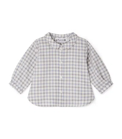 Bonpoint Kids' Cotton Check Shirt In Multi