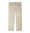 Bonpoint Corduroy Five-pocket Trousers In Neutral