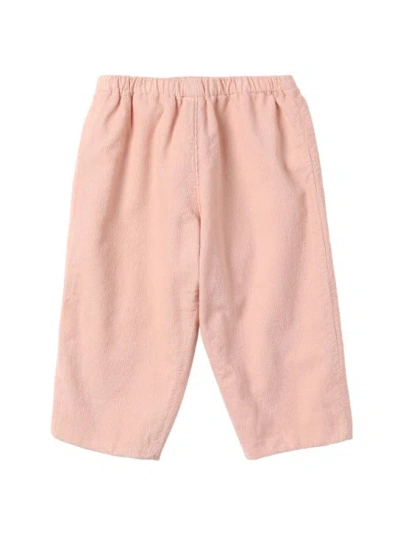 Bonpoint Cotton Corduroy Pants In Pink