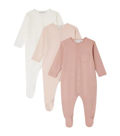 Bonpoint Kids' Cotton Cosima Pyjama Set In Pink