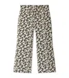 Bonpoint Cotton Floral Print Trousers In Multi