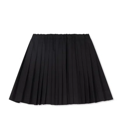 Bonpoint Kids' Cotton Jais Skirt In Black