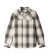 Bonpoint Grey Shirt For Boy In Gray