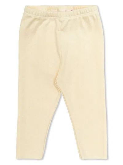 Bonpoint Babies' Cotton Leggings In Neutrals