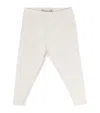 Bonpoint Cotton Leggings In White