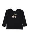 Bonpoint Sequin-embellishment T-shirt In Black
