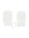 Bonpoint Cotton Mittens In White