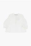 Bonpoint Cotton Polisson Shirt With 4 Buttons