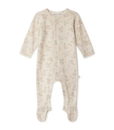 Bonpoint Babies' Cotton Printed All-in-one In Neutral