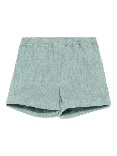 Bonpoint Babies' Cotton Shorts In Green