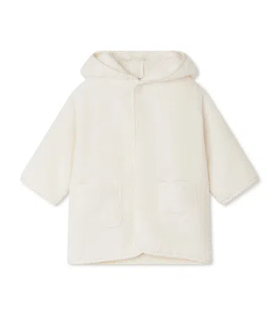 Bonpoint Kids' Cotton Sleepsuit In Neutral
