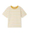 Bonpoint Cotton Stripe T-shirt In Multi