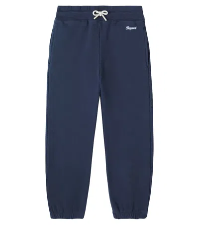 Bonpoint Kids' Cotton Sweatpants In Blue