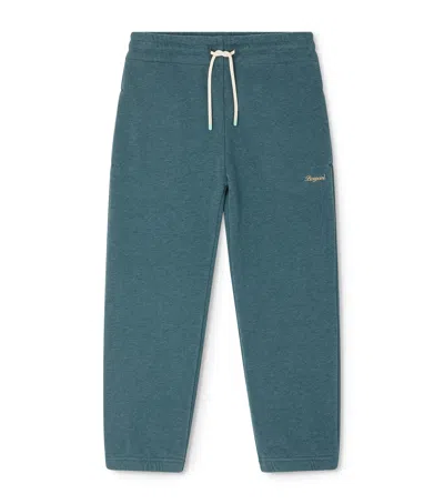Bonpoint Kids' Cotton Sweatpants In Blue