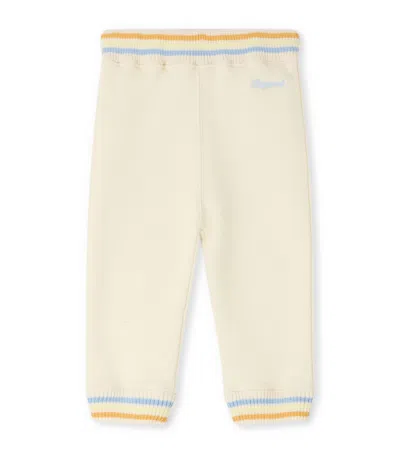 Bonpoint Kids'  Cotton Sweatpants In Neutral