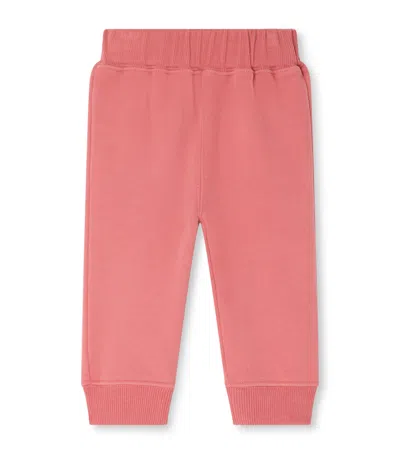 Bonpoint Kids'  Cotton Sweatpants In Pink