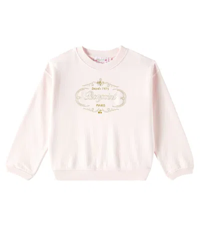 Bonpoint Kids' Cotton Sweatshirt In Pink
