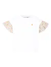 Bonpoint Cotton T-shirt In Weiss