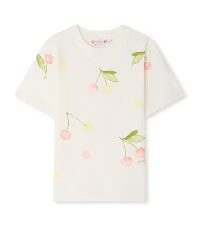 Bonpoint Kids' Cotton Thida T-shirt In Green