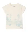 Bonpoint Cotton Tom T-shirt In White