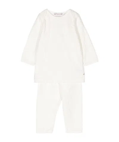 Bonpoint Cotton Tracksuit Set In White
