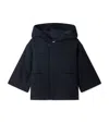 Bonpoint Cotton-wool Check Coat In Multi