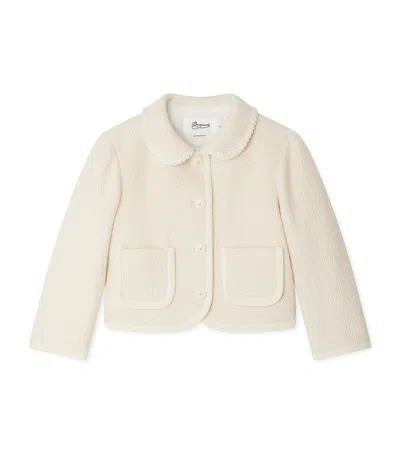 BONPOINT COTTON-WOOL COLLARED JACKET
