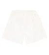 Bonpoint Shorts Courtney Aus Baumwolle In Blanc Lait