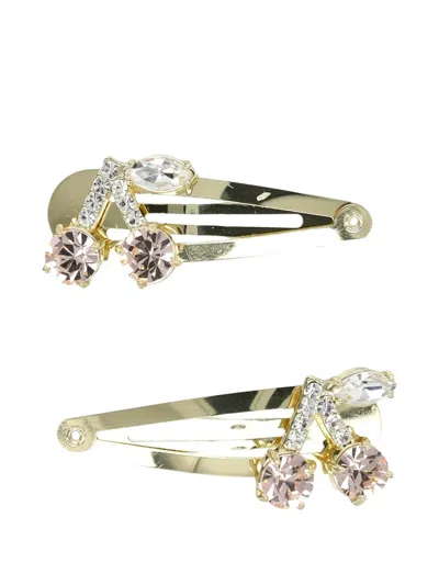 Bonpoint Kids' Crystal-embellishment Hair Accessory In Gold