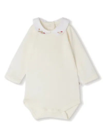 Bonpoint Babies' Cygne Cotton Body In Yellow