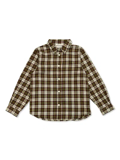 Bonpoint Kids' Daho Shirt In Green