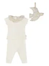 Bonpoint Daisie Trouser Set In Neutrals