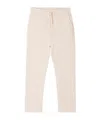 Bonpoint Dalila Organic Cotton Track Pants In White