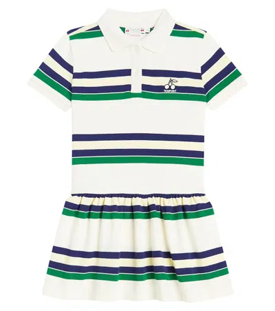 Bonpoint Kids' Damia Cotton Dress In Neutrals