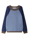 Bonpoint Damien Raglan-sleeve Jumper In Blue