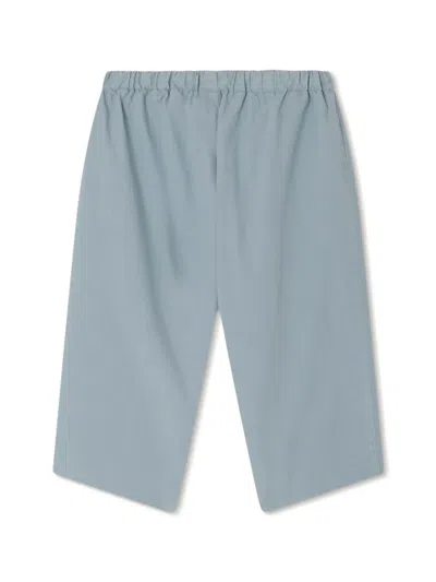 Bonpoint Babies' Dandy Cotton Trousers In Blue