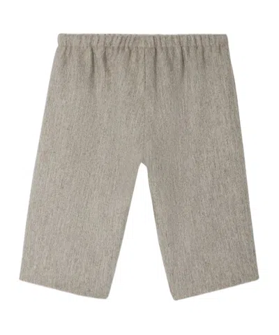 Bonpoint Dandy Elasticated-waist Trousers In Gray