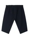 Bonpoint Dandy Gingham-check Elastic-waist Trousers In Blue