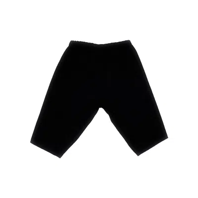Bonpoint 'dandy' Pants With Check Motif Kids In Black