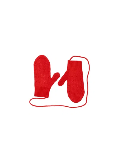 Bonpoint Dhuri Wool Mittens In Red