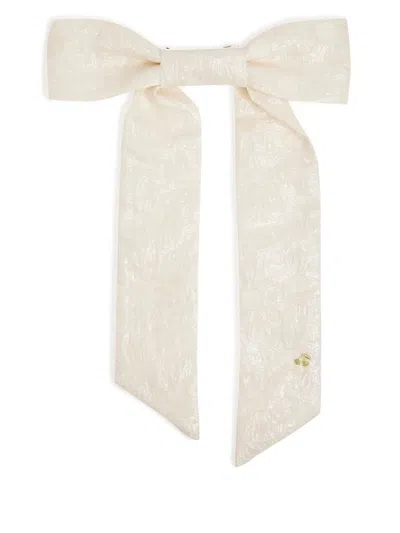 Bonpoint Kids' Domina Bow In Neutrals