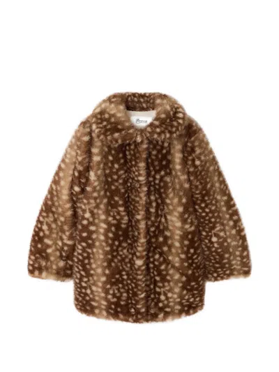 Bonpoint Kids' Doogie Coat In Brown