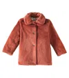Bonpoint Manteau Doogie Coat In Red