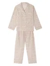 Bonpoint Dormeur Floral-print Pyjama And Pouch Set In Neutrals