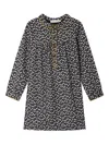 Bonpoint Dorothee Cherry-print Dress In Black
