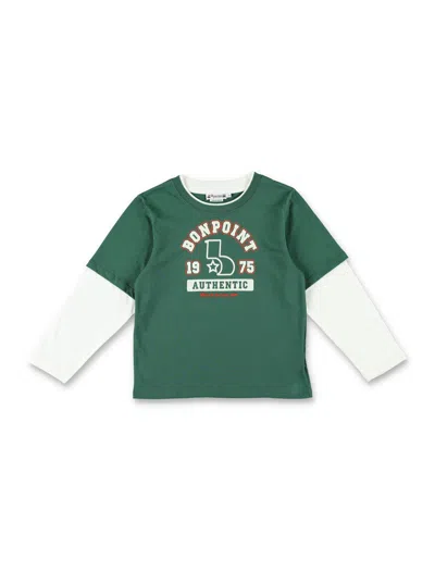 Bonpoint Kids' Double T-shirt In Vert