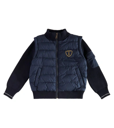 Bonpoint Kids' Doudoune Giani Jacket In Marine