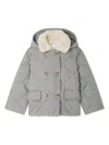 Bonpoint Doudoune Modesty Coat In Grey