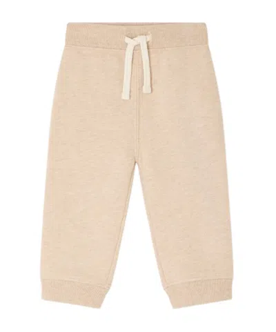 Bonpoint Kids' Drawstring Joggers In Brown