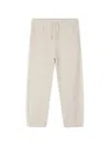Bonpoint Cotton-blend Drawstring Sweatpants In Neutral